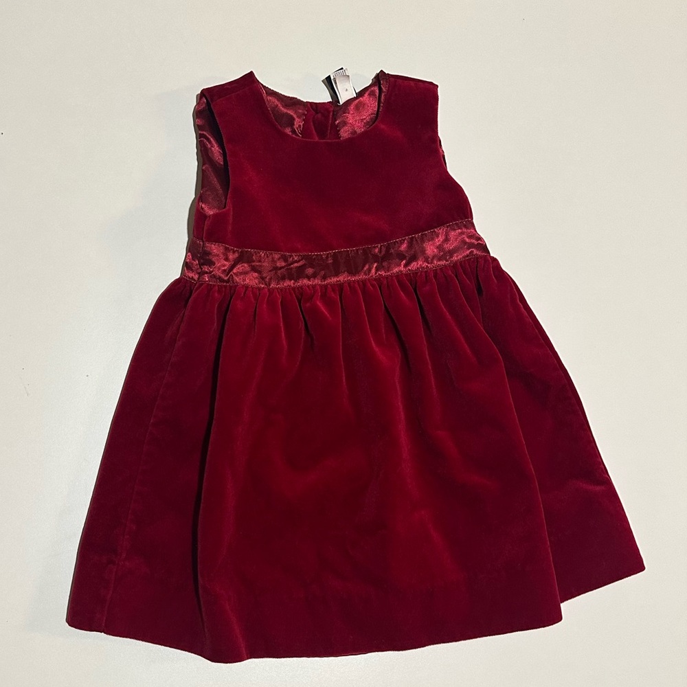 Red BabyGap Christmas Easter Holiday Formal Dress for Toddlers. 18-24 months